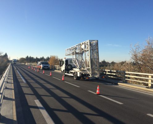 Pont de l'Aygues radar de structure Résodétection